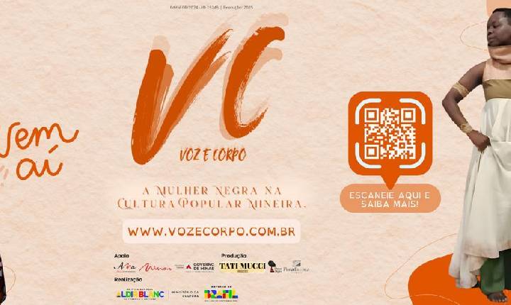 Projeto Voz & Corpo vai criar portfólio para ampliar a divulgação de artistas negras de Minas Gerais; saiba como participar