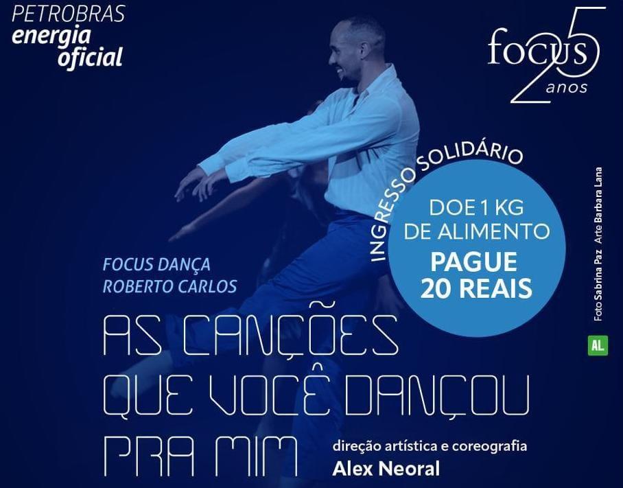 As canções que você dançou pra mim – Espetáculo com músicas de Roberto Carlos faz únicas apresentações em Araxá com ingresso solidário