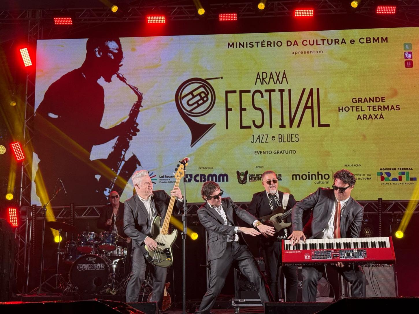 De Beatles ao jazz Dixieland: diversidade marcou o Araxá Festival 2025