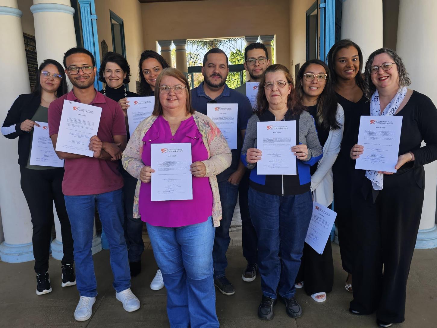 Fundação Cultural Calmon Barreto empossa 10 aprovados no concurso público