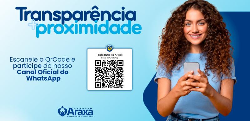 Prefeitura de Araxá lança canal de notícias no WhatsApp para facilitar acesso à informação