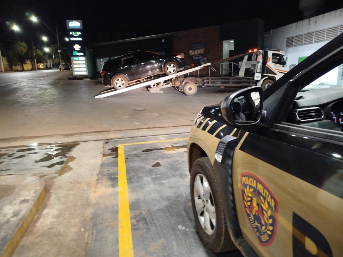 PM apreende veículo conduzido por adolescentes com sinais de embriaguez