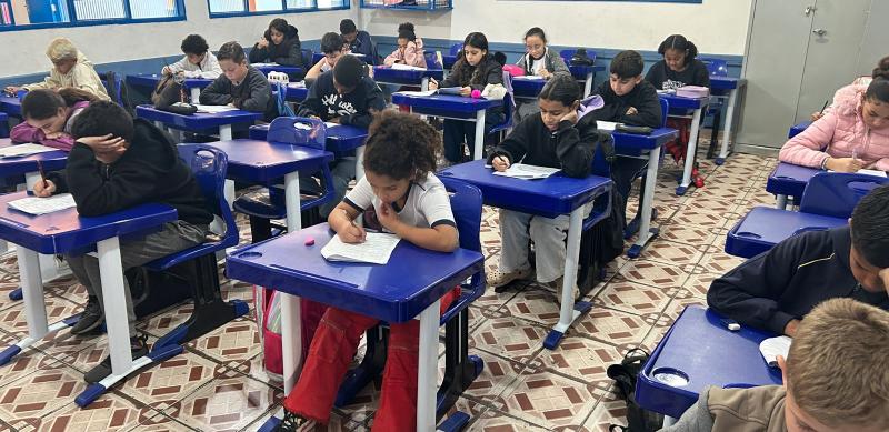 Prefeitura de Araxá realiza simulado diagnóstico para avaliação da rede básica de ensino