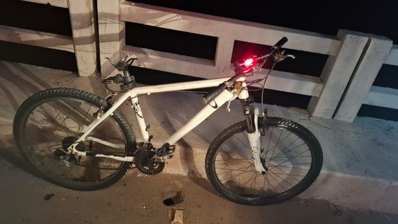 Colisão entre caminhão e bicicleta deixa ciclista em estado grave na BR-262