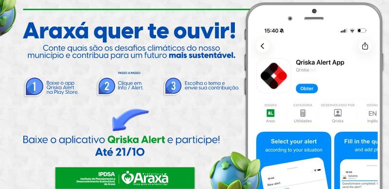 Araxá convida população a participar da construção do Plano Municipal de Ações Climáticas