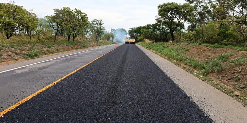 BR-452 em obras até domingo (2) na região de Araxá 