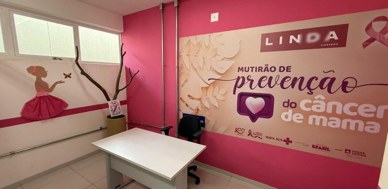 Araxá inaugura sala do projeto Linda Lifetech com tecnologia de Inteligência Artificial para diagnóstico precoce do câncer de mama