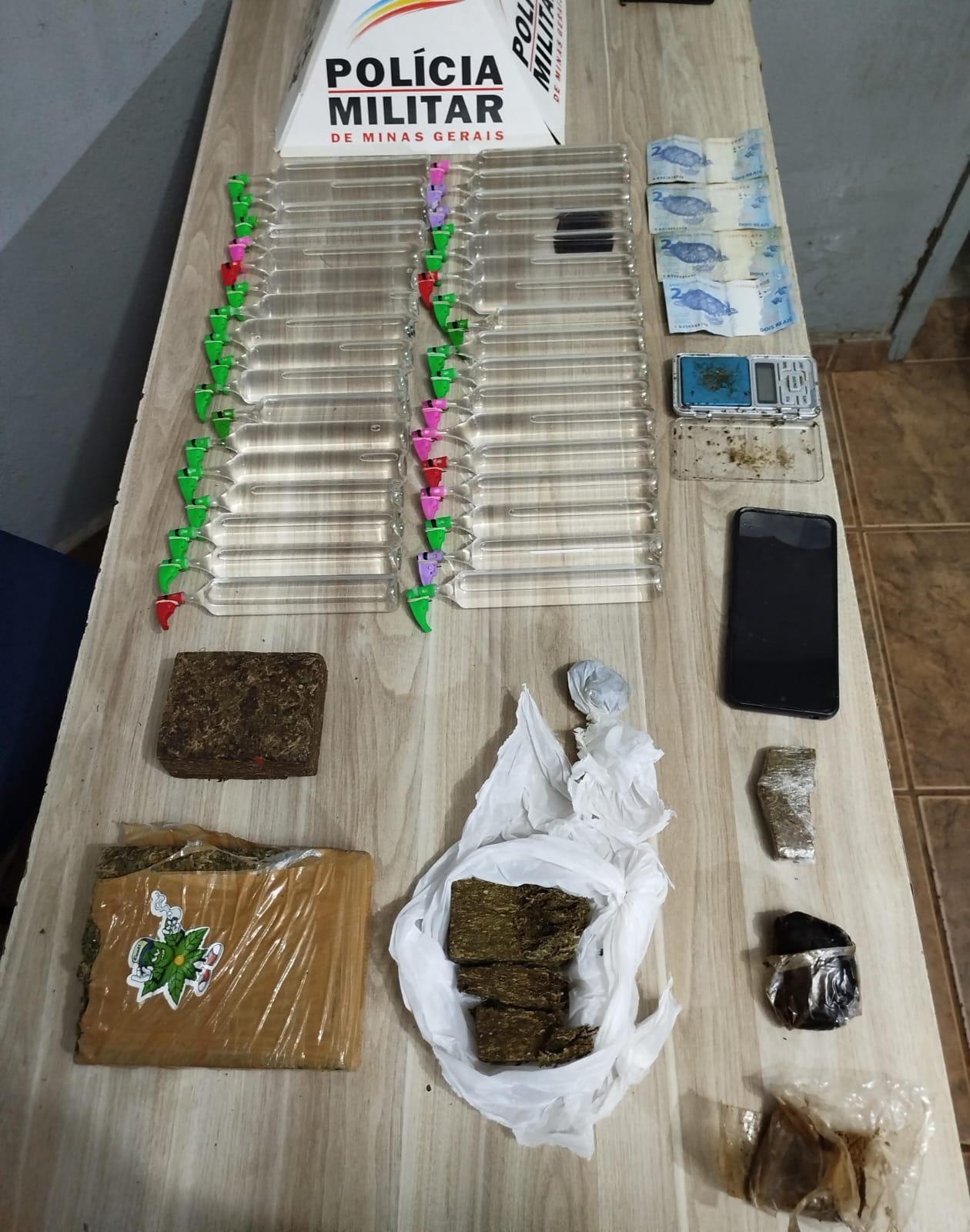 Homem é preso com mais de 30 frascos de lança-perfume em Araxá