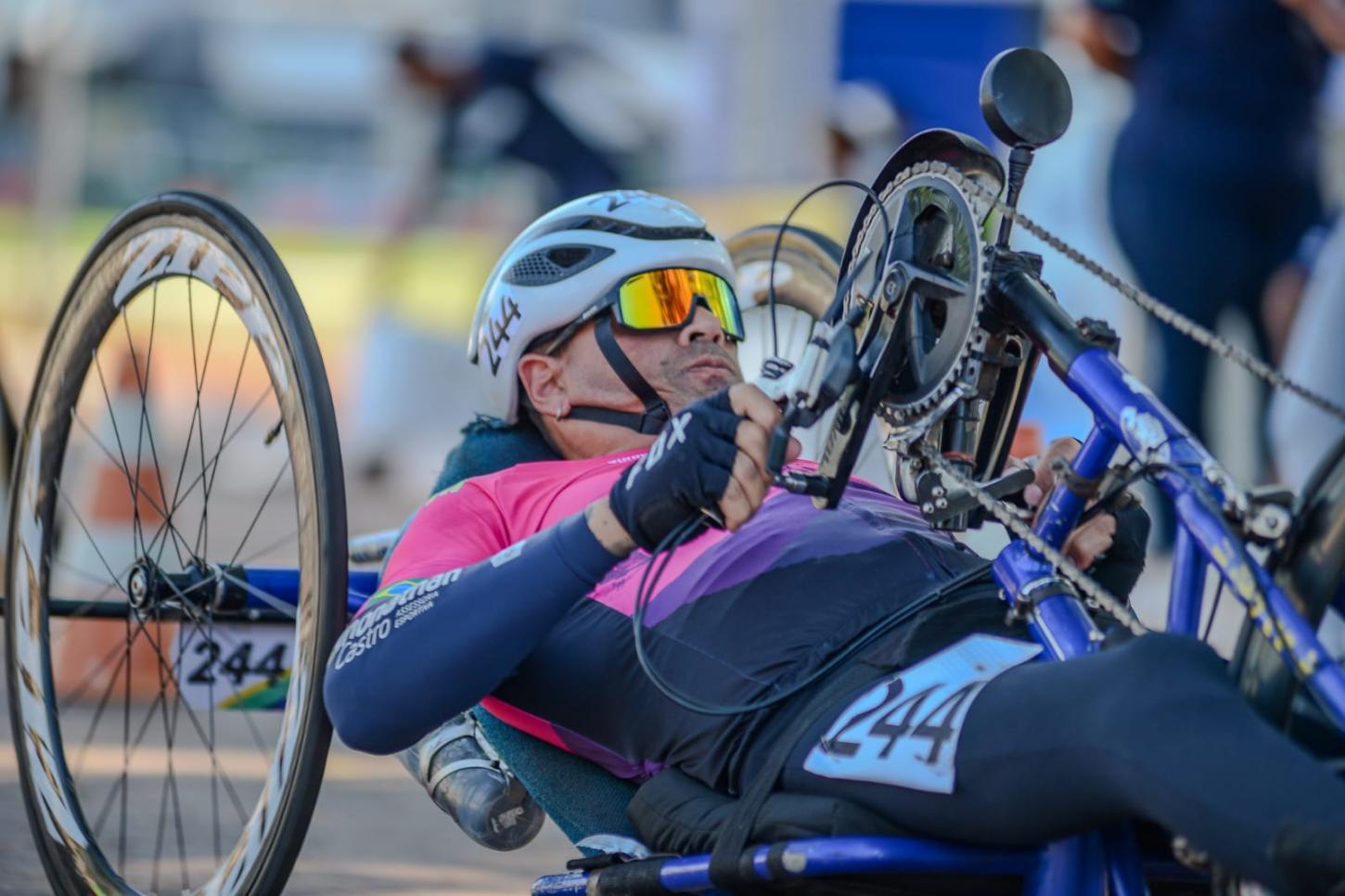 Araxense Thiago Antônio Mota garante posição entre os seis melhores do ranking na Copa Brasil de Paraciclismo
