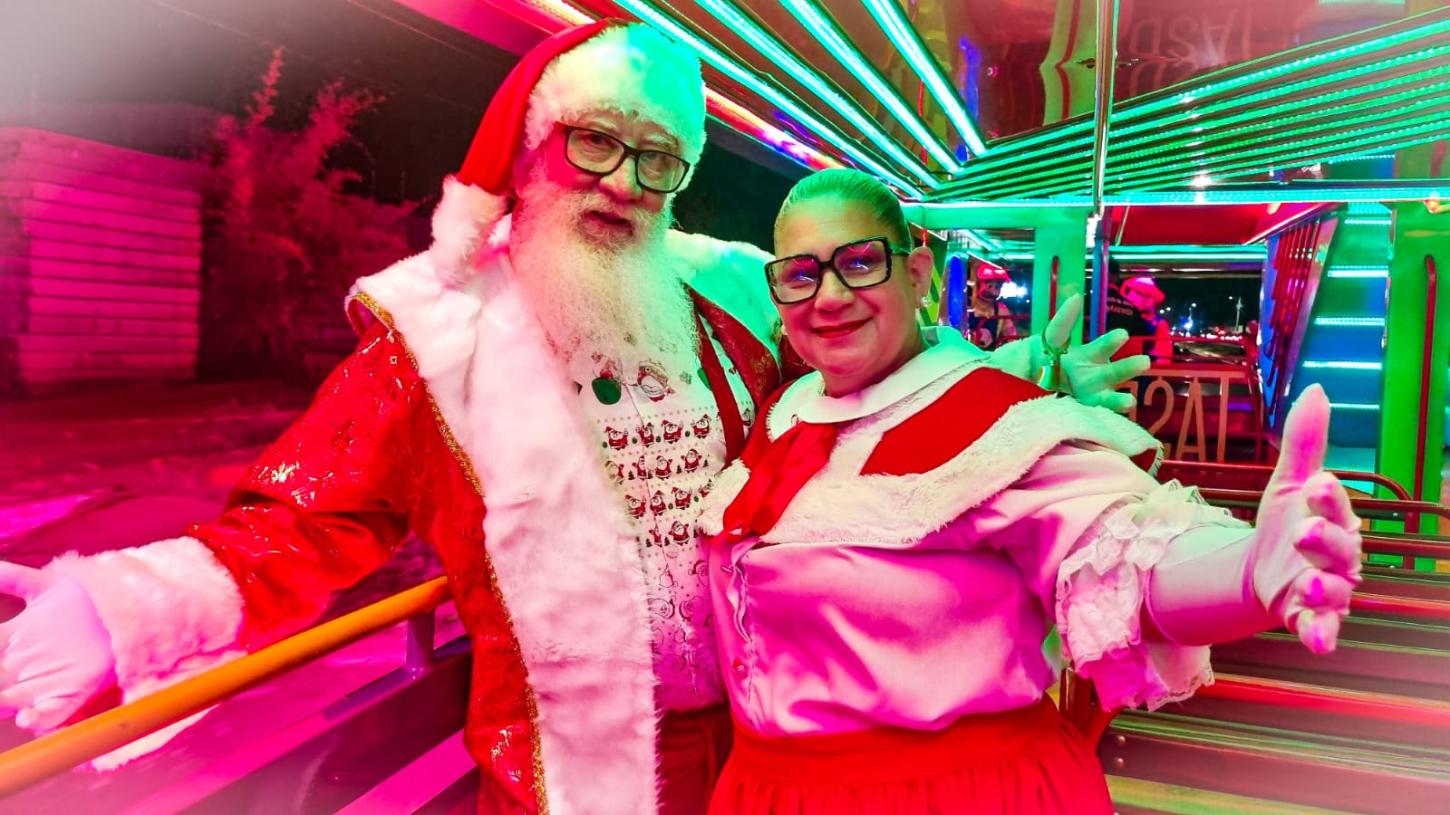 Chegada do Papai Noel abre oficialmente o FestNatal Araxá 2025 nesta quinta (4)