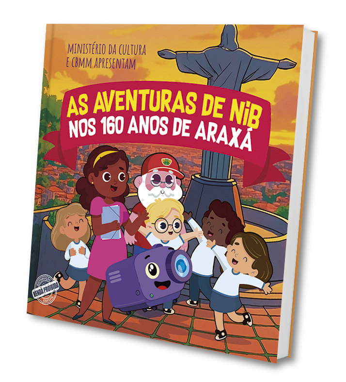 Livro criado por crianças celebra os 160 anos de Araxá com criatividade e identidade