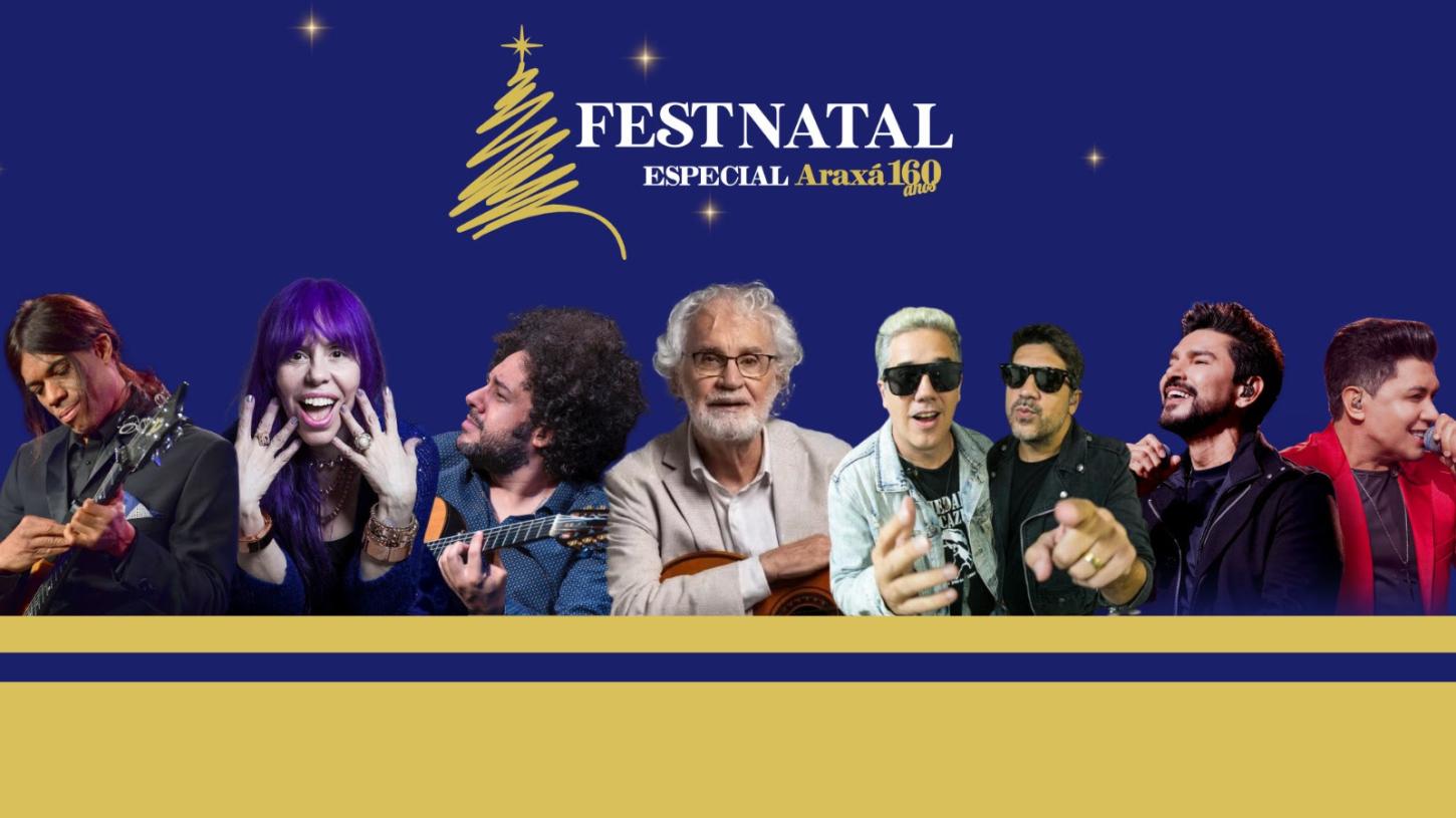 Renato Teixeira, Stanley Jordan, Flausino, Sideral, Zé Henrique & Gabriel e Baby do Brasil encerram o FestNatal