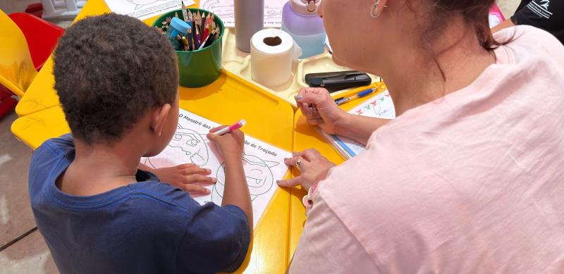 CAEI e CAEIzinho mantêm atendimentos durante férias e beneficiam cerca de 75 alunos por dia