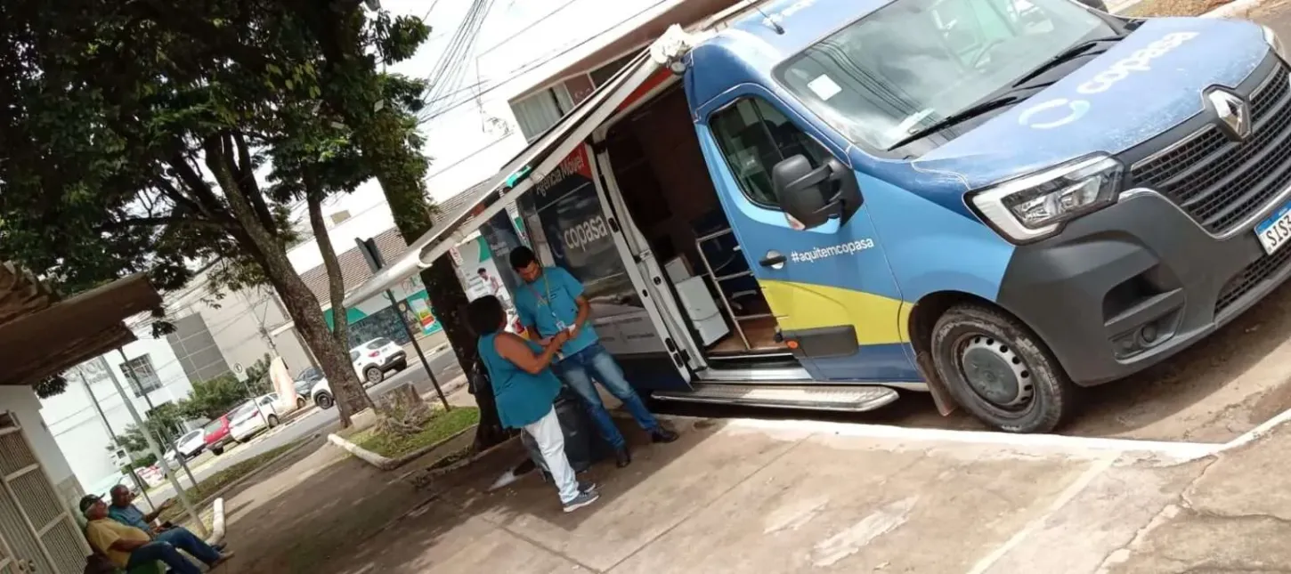 Com demanda em alta, Agência Móvel da Copasa prorroga estadia em Araxá