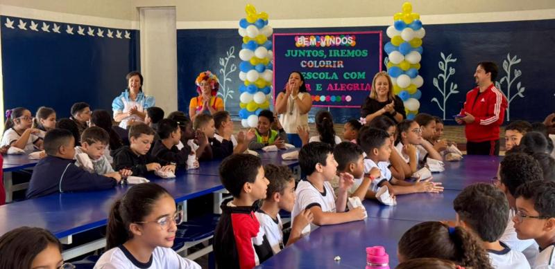 Mais de 13 mil alunos da rede municipal iniciam o ano letivo nesta quarta-feira (4)