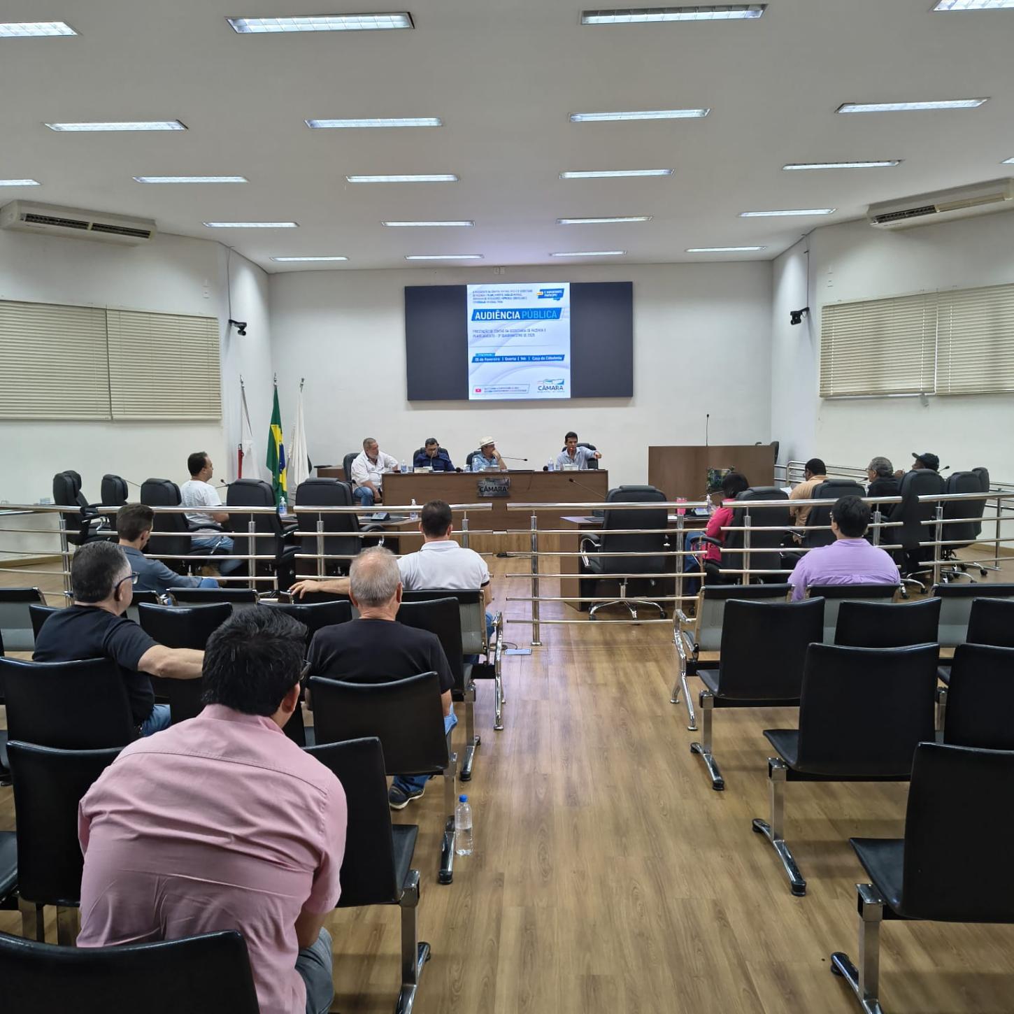 Município apresenta prestação de contas do 3º quadrimestre de 2025 em Audiência Pública