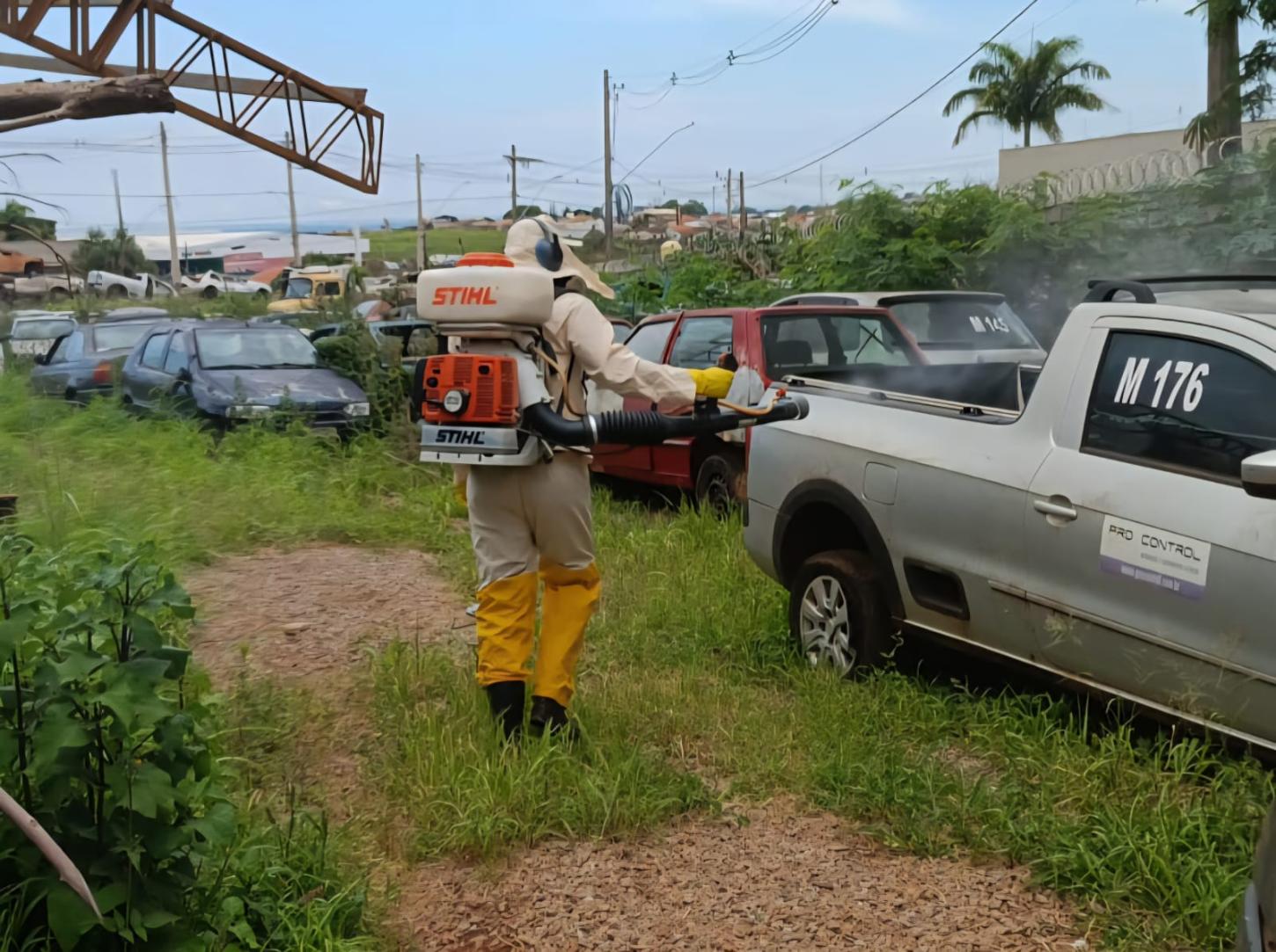 Prefeitura de Araxá executa estratégias de combate ao Aedes aegypti em pontos de maior risco de infestação