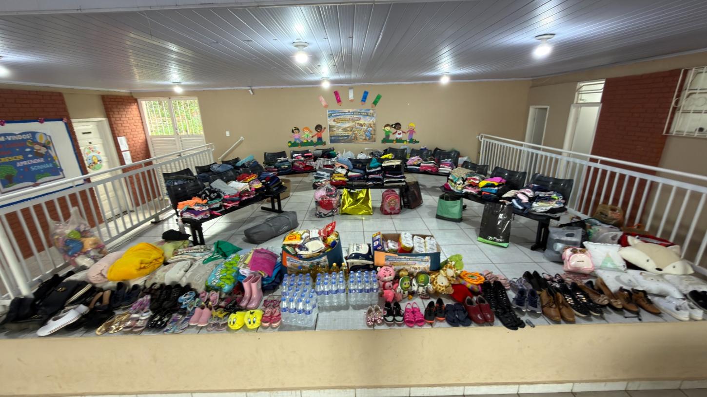 Araxá arrecada mais de 35 toneladas de doações para famílias atingidas pelas chuvas