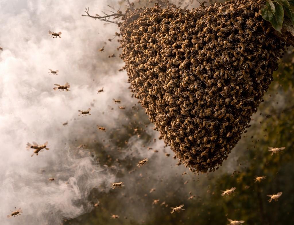 Ataque de abelhas deixa 18 pessoas feridas e uma morta em fazenda de Rio Paranaíba