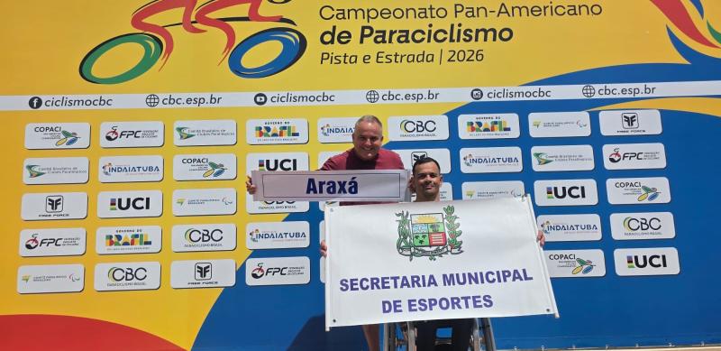 Com apoio da Prefeitura de Araxá, atleta paralímpico araxaense estreia em Campeonato Pan-Americano