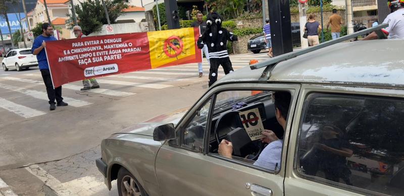 Dia D contra a dengue mobiliza mais de 3 mil pessoas e alcança 30 bairros em Araxá