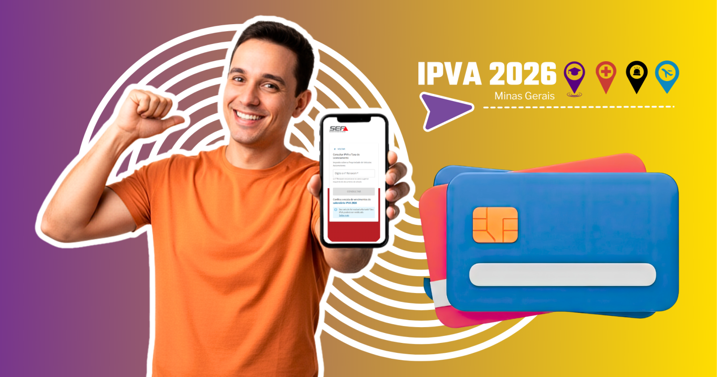 IPVA 2026: pagamento com cartão de crédito passa a ser opção no site da Secretaria de Estado de Fazenda