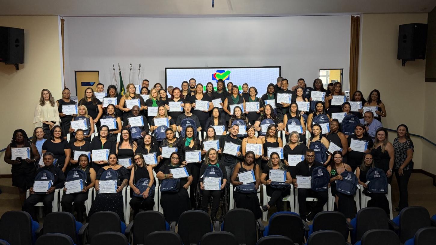 Prefeitura de Araxá realiza formatura de 84 agentes em cursos técnicos de saúde e combate às endemias