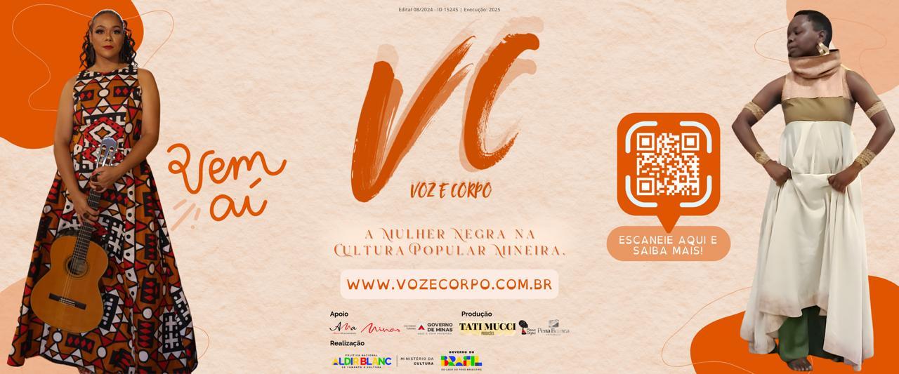 Projeto Voz & Corpo vai criar portfólio para ampliar a divulgação de artistas negras de Minas Gerais; saiba como participar